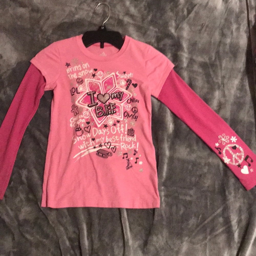 Pink bff t-shirt